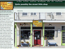 Tablet Screenshot of bellgalleryandgarden.com